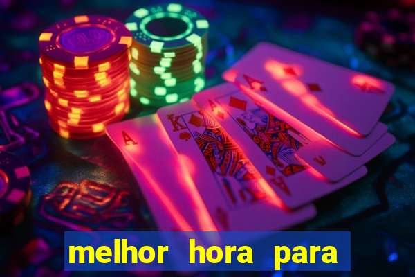 melhor hora para jogar fortune rabbit